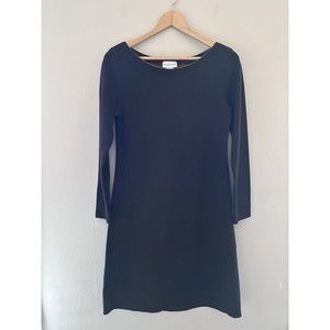 Soft Surroundings Womens A-Line Dress Sweater Size XS Brown Wool Blend Office